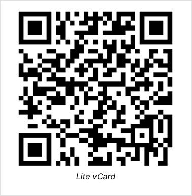 Lite vCard QR