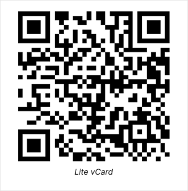 Lite vCard QR