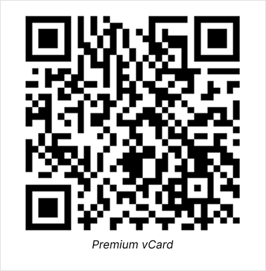 Premium vCard QR