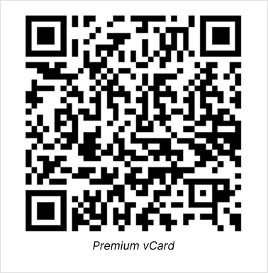 Premium vCard QR