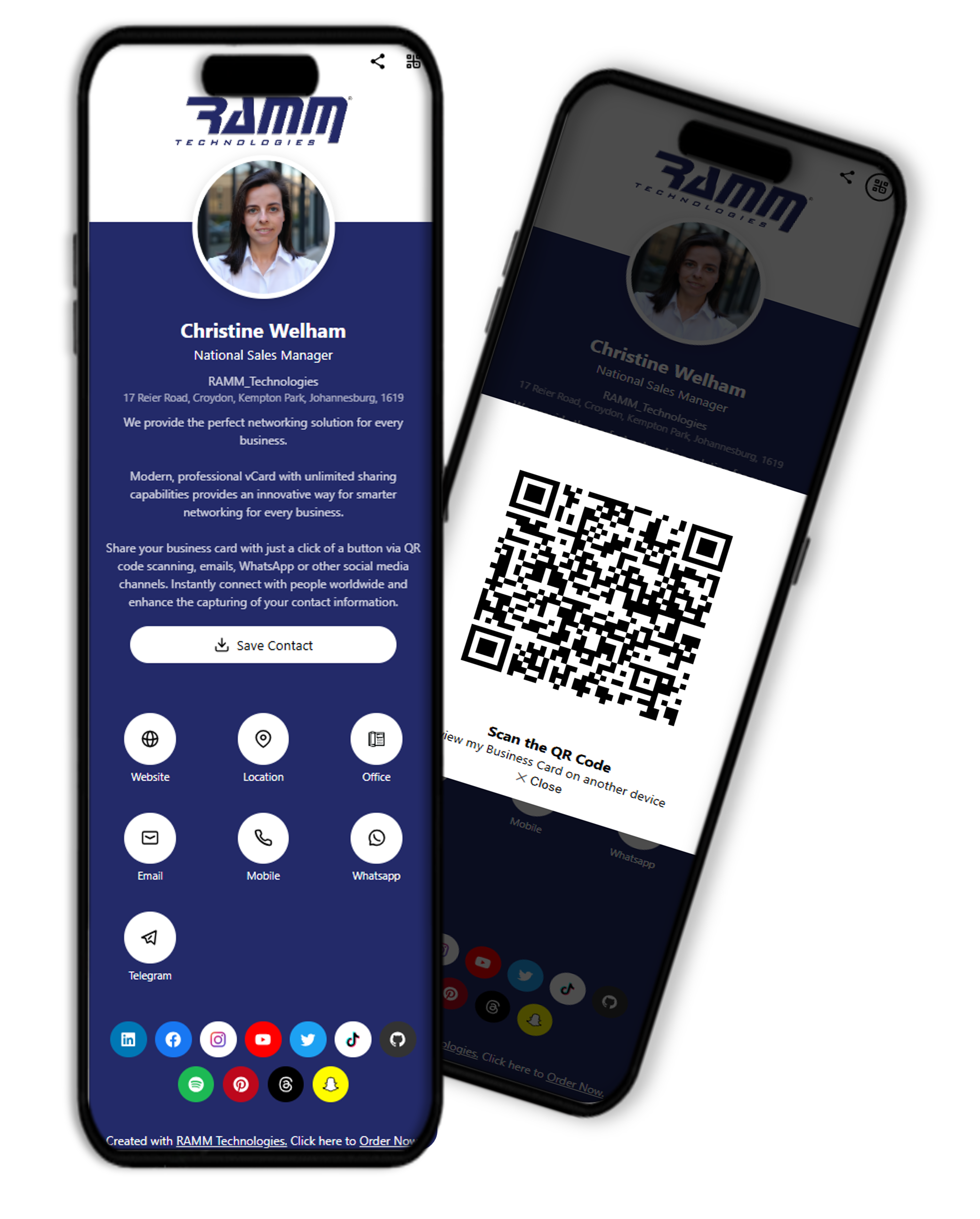 Standard vCard Product